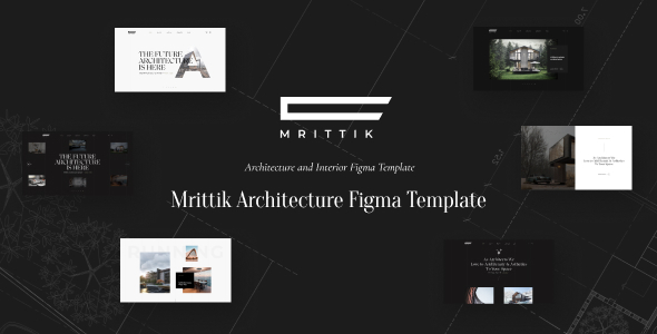 Mrittik - Architecture and Interior Figma Template