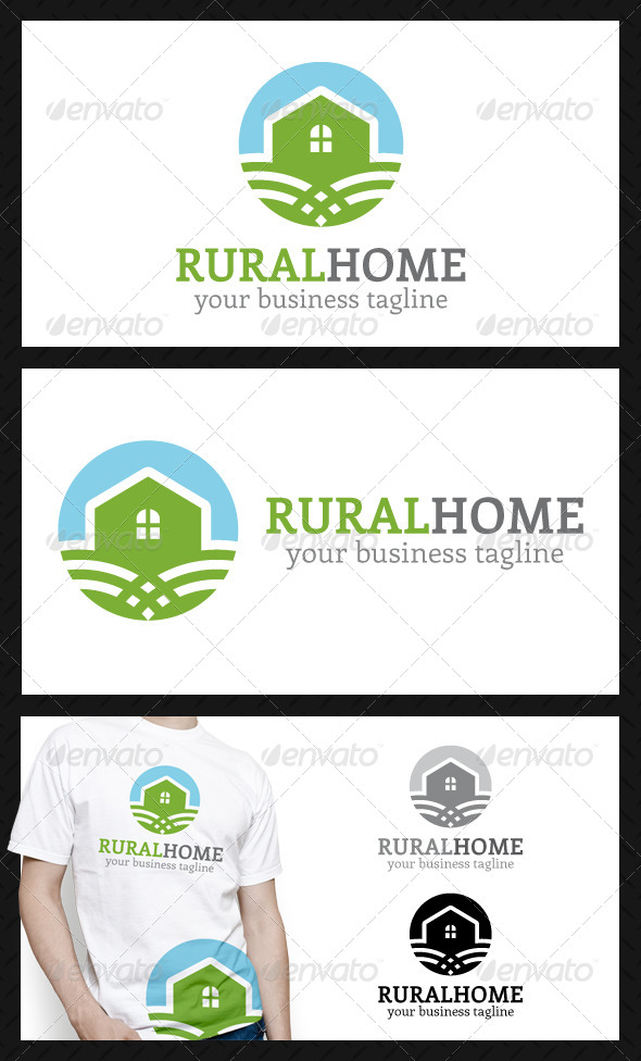 Rural Home Logo Template