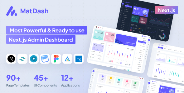 MatDash - Tailwind Next.js Admin Template