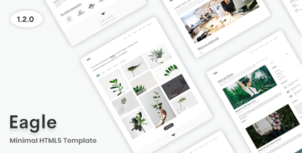 Eagle - Minimal HTML5 Template