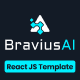 BraviusAI – AI & Robotics Tailwind React JS Template - ThemeForest Item for Sale
