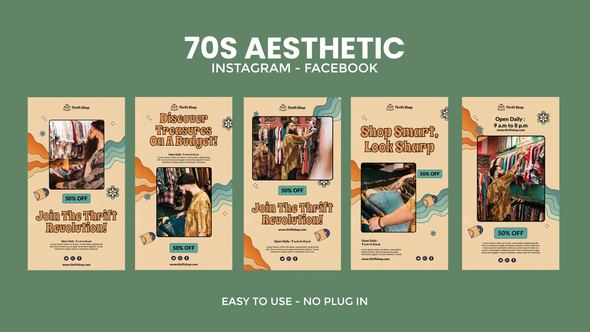 70s Aesthetic Instagram Stories alt
