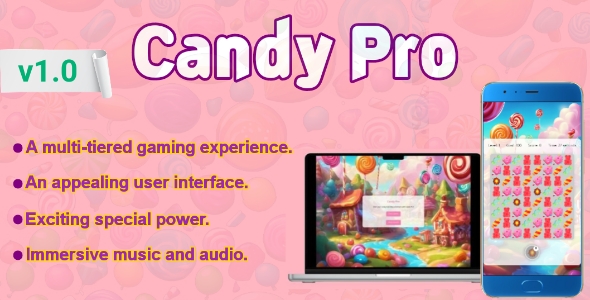 Candy Pro - Html5 Game