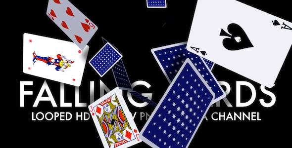 Playing Cards - Falling Loop