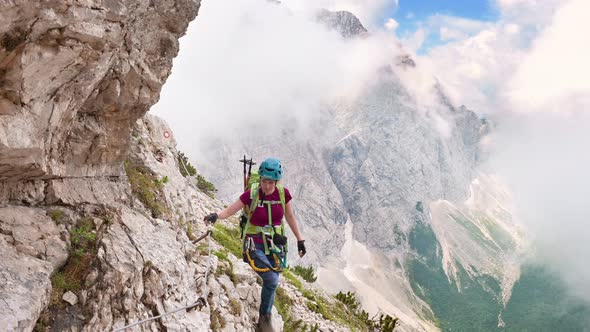 Hikig on Via Ferrata