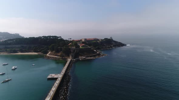 The Porto de Baiona in Galicia Spain