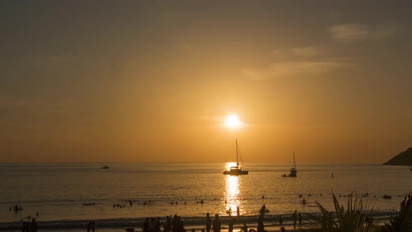 Sunset Landscape at Phuket