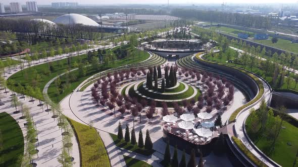 Public Park Krasnodar (Galitsky Park). Krasnodar.