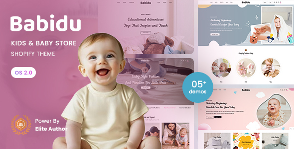 Babidu – Kids & Baby Store Shopify 2.0 Theme – 0 Sold!