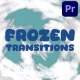 Christmas Frozen Transitions | Premiere Pro MOGRT - VideoHive Item for Sale