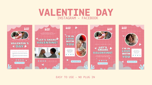 Valentine Day Instagram Stories alt