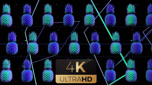 Fluorescent Pineapple 4