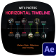 Horizontal Timeline With Photos - VideoHive Item for Sale