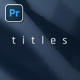 Luminous Titles | Premiere Pro - VideoHive Item for Sale