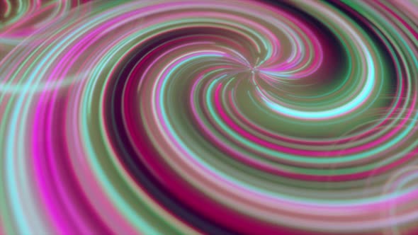 Spiral Neon Lights Animation Background V11