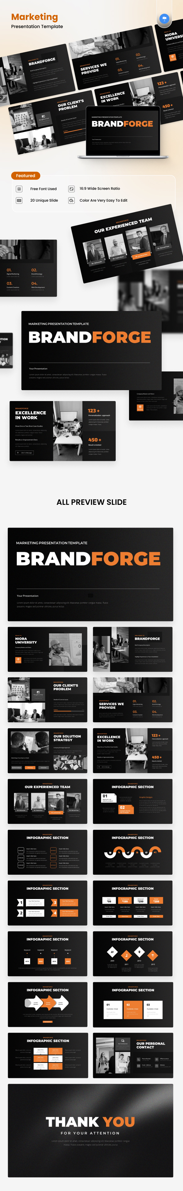 Brandforge - Marketing Keynote Template