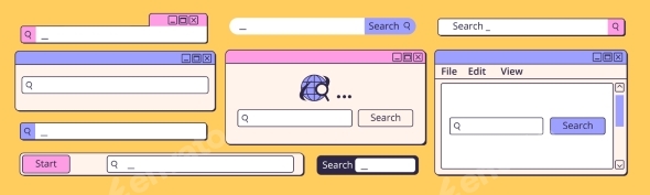 Retro Search Interface