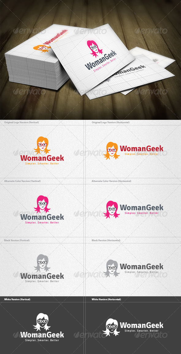 Woman Geek Logo