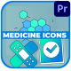 Medicine Icons And Titles for Premiere Pro - VideoHive Item for Sale