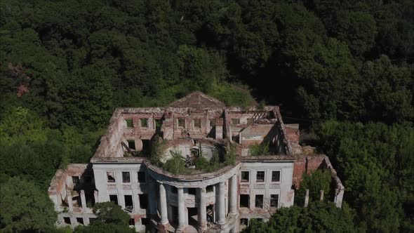 Abandoned Manor. Manor GolitsynThe Perishing Estate of Princes Golitsyn-Prozorovsky, Located in the