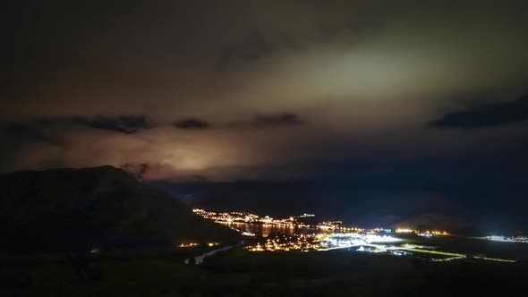 Queenstown daybreak timelapse