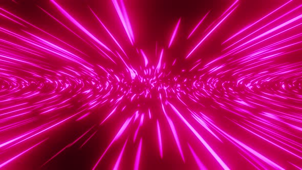 Travel Through The Pink Universe Background Vj Loop 4K