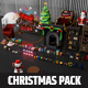 80 Christmas Decoration Pack for Game Ready - 3DOcean Item for Sale