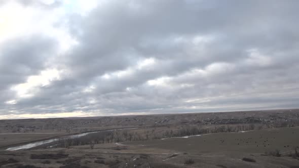 time lapse of sky in south dakota