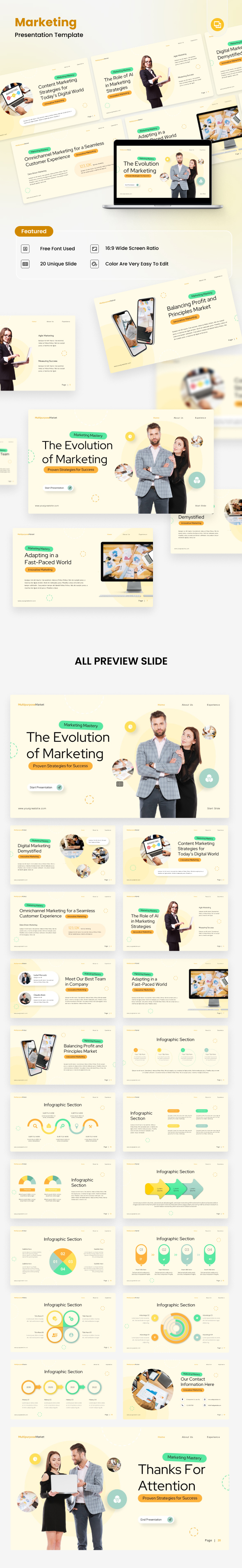 Marketing Multipurpose Google Slide Template