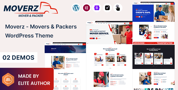 Moverz – Movers & Packers WordPress Theme – 0 Sold!