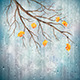 Vector Autumn Rain Background Tree Branch - GraphicRiver Item for Sale