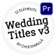 Wedding Titles v3 - VideoHive Item for Sale