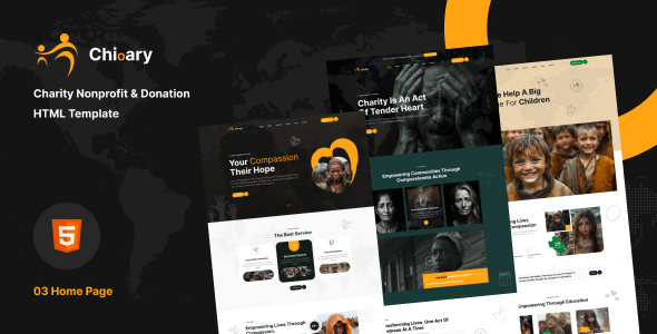 Chioary | Charity & Donation HTML5 Template