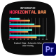 Gradient Horizontal Bar Infographics | Premiere Pro - VideoHive Item for Sale