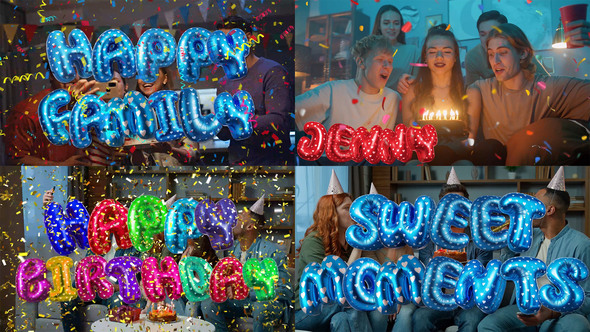 Happy Birthday letters Collection