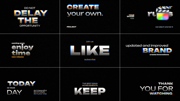 Text Animation / Fcpx alt