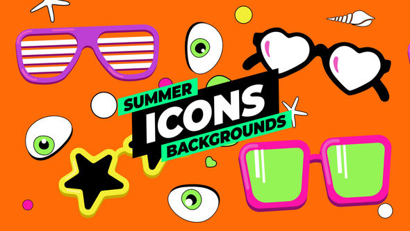 Summer Icons Backgrounds alt