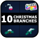 Christmas Branches With Snow Animations | FCPX - VideoHive Item for Sale