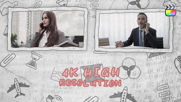 Hand Drawn Corporate Opener - FCPX alt