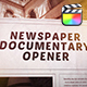 Newspaper History Slideshow Thumbnail