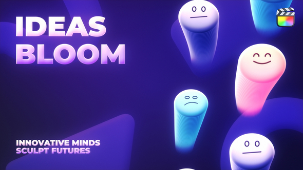 Glow Gradient Titles - FCPX alt