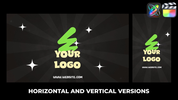 Xmas Morphing Logo Opener for FCPX alt