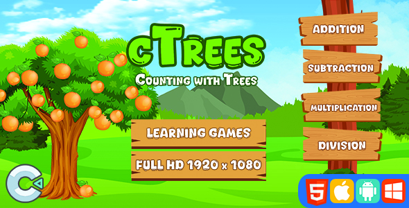 Counting with Trees (Construct 3 | HTML5)