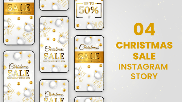 Merry Christmas Sale Instagram Stories