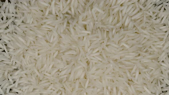 White Rice Background