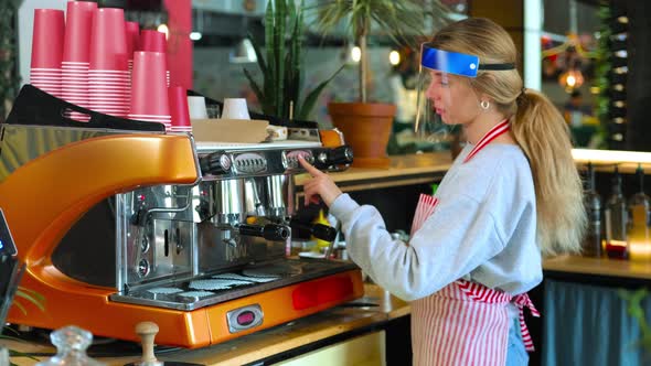 Barista in Coffee Shop