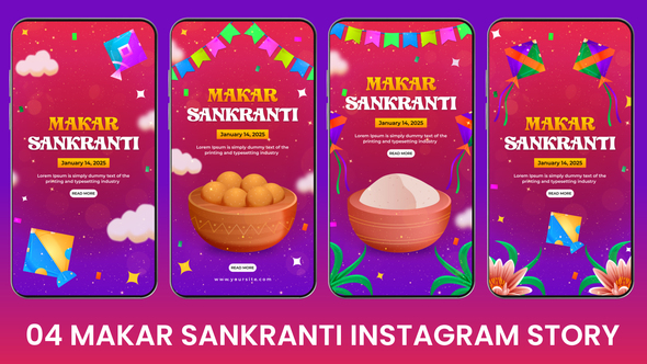 Makar Sankranti Instagram Story