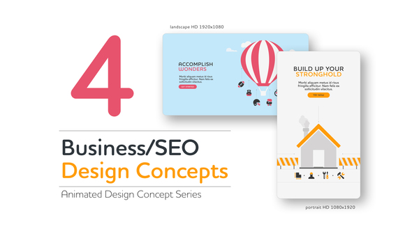 Business and SEO Design Concept alt