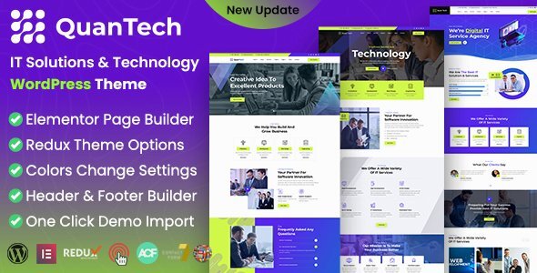 IT Solutions & Technology WordPress Theme