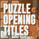 Puzzle Opening Titles - VideoHive Item for Sale